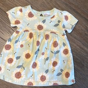 0009 Garanimals 12m green bee dress